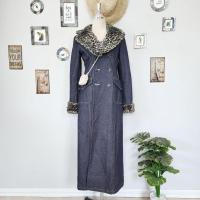 ราคา เสื้อโอเวอร์โค้ทยีนส์แฟชั่น Pinky Dianne มือสอง งานหายาก สวยมากๆ (20585967553)