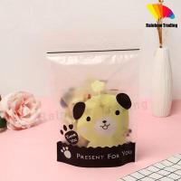 ราคา 50ใบ ถุงซิปล็อค ถุงพลาสติก ถุงลายการ์ตูน ถุงน่ารัก ถุงใส่ขนม ตั้งได้ 15x22 4cm FA (7768692709)
