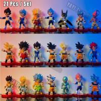 ราคา Dragon Ball Z Super Saiyan Son Goku อะนิเมะรูป Son Gohan Vegeta Broly Piccolo Majin Buu ชุด Action ตุ๊กตาของขวัญของเล่น (21164621184)