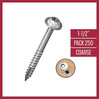 ราคา เกลียวปล่อยเจาะเอียง หัวดาว เคลือบซิงค์กันสนิม Milescraft Pocket Screw สกรูจิ๊กเจาะเอียง (12461907703)