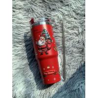 ราคา NEW แก้วเยติลายคริสมาส แก้วเยติลายการ์ตูนสุดน่ารัก 900ml พร้อมหลอด การเก็บอุณภูมิดีมาก (21151604085)