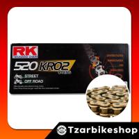ราคา โซ่ RK 520 สีทอง ข้อต่อ O ring 120 ข้อ มีโอริงซัพเสียง (18644825611)