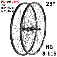 ราคา จักรยานเสือภูเขาโค้งเดิมชุดล้อบูสต์ฮับเพลาล้อ26 27 110X15ความเร็ว5 29นิ้ว8 9 10 11 12 148X12mm 6แพล114ตันคลิก (20800227283)