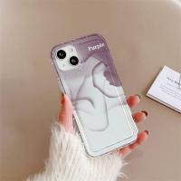 ราคา เคส สําหรับ iPhone 11 13 14 12 Pro Max 7 8 SE Plus XR X XS 6 เคสไอโฟน สีม่วง เคสโทรศัพท์มือถือ คลื่นน้ำ เคสโทรศัพท์ สีน้ำ Case เคสใส (20317843619)
