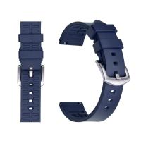 ราคา FKM สายรัดยางเกรดพรีเมี่ยมสำหรับผู้หญิงผู้ชายสายรัดสำหรับเปลี่ยนนาฬิกาดำน้ำ20มม 22มม 24มม สายนาฬิกายาง (14833726477)