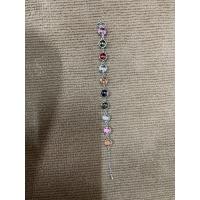 ราคา สร้อยข้อมือเพชรพญานาคของแท้ขนาด10มิลตัวเรือนทองเหลืองชุบเงิน (12560323567)