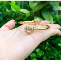 ราคา กำไลข้อมือกังหัน หินไหมทอง กังหันหมุนได้ทุกชิ้น ปรับได้ตามข้อมือ งานมงคล (14677700703)