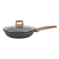 ราคา Korean Frying Pan Non Stick 28cm Maifan Stone Smokeless Aluminum Wok Fried Egg Steak Marble Coating (11810070891)