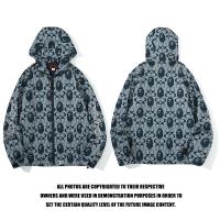 ราคา BAPE แจ็คเก็ตกันลมผู้ชายเสื้อกันลมเสื้อแจ็คเก็ต M 3XL (10028007402)