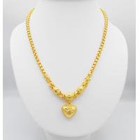 ราคา Thai Jewelry สร้อยคอ สังวาลย์ หัวใจ ผู้หญิง ทองชุบ งานทองชุบไมครอน ชุบด้วยเศษทองคำแท้ 96 5 น้ำหนัก 3 บาท เครื่องประดับ ยาว 20 นิ้ว ทองหุ้ม ทองชุ (6638554528)