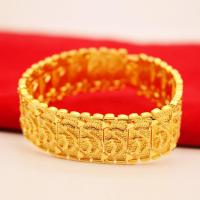 ราคา สร้อยข้อมือผู้ชายลายมังกรทองทองเหลืองชุบทอง 24k สี เพิ่มความกว้าง 20mm หัวเข็มขัดนาฬิกาพื้นผิวกว้าง (19577033676)