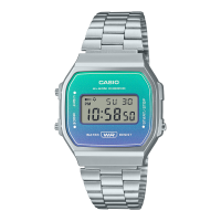 ราคา Casio Digital นาฬิกาข้อมือผู้หญิง สายหนังแท้ รุ่น A168WER 2 A168WERB 2 A168WERG 2 ของแท้ประกัน1ปี ร้าน Time4You T4U (16662395248)