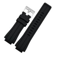 ราคา 24 16มม สายนาฬิกายางซิลิโคนสำหรับ Timex สายนาฬิกา T2N720 T2N721 TW2T76300สายรัดข้อมือสร้อยข้อมือกันน้ำนูนอินเทอร์เฟซ (14130777814)