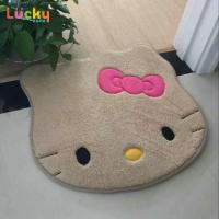 ราคา LuckyZone พรมปูพื้นลายคิตตี้พรมหนาพรมห้องนอนกันลื่นพรมเช็ดเท้าพรมสังเคราะห์ตกแต่งบ้านพรมประตู (11354745227)