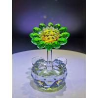 ราคา ดอกทานตะวันคริสตัล สีเขียว ความเชื่อมั่น ความมั่นคง รักเดียวใจเดียว (8958956866)