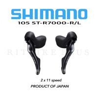 ราคา มือเกียร์เสือหมอบ Shimano 105 รุ่น ST R7000 R L ริมเบรค มีกล่อง สีดำ (19216387431)