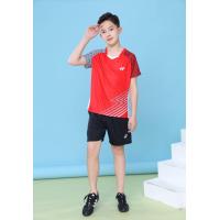 ราคา เสื้อแห้งเร็วเสื้อกีฬาเด็กเด็กหญิงเด็กชายเสื้อแบดมินตันใหม่ (17230142373)