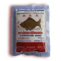 ราคา ผงวุ้นตราปลาตะเพียนทอง ขนาด 25 กรัม AGAR AGAR Powder Food Additive 25 gram (14472189442)