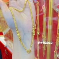 ราคา สร้อยคอทอง1บาท YHGOLD ลายตัน ทองคำแท้96 6 ขายได้จำนำได้ค่ะ (16372694061)
