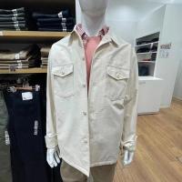 ราคา Uniqlo แจ็คเก็ตเสื้อเชิ้ตที่เหมาะกับการแต่งตัวทุกสไตล์ห้องลองเสื้อฤดูใบไม้ผลิสำหรับทั้งหญิงและชายหลวมเสื้อแจ็กเกตชาย E443322 455093 (17703872651)