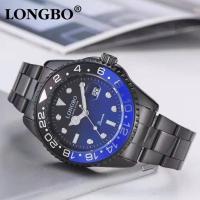 ราคา LONGBO นาฬิกาผู้ชาย ข้อมือผช นาฬิกาลำลอง สายสแตนเลสคุณภาพ มีวันที่บอก กันน้ำ30m มีหลายสีให้เลือก แบรนด์แท้ 100 รุ่น 83099 (16960807693)
