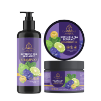 ราคา Cortier shampoo and conditioner ชุดแชมพูและครีมนวดสมุนไพรมะกรูดอัญชัน ออแกนิค 100 (15778465464)