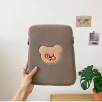 ราคา พร้อมส่ง กระเป๋าใส่ไอแพด เคส iPad โน้ตบุ๊ค รุ่น squirrel ขนาด 11 15 นิ้ว มีช่องใส่ปากกา เคสไอแพด soft case กระเป๋าแล็ปท็อป laptop MacBook Notebook (11647308755)