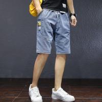 ราคา YIL เอวยางยืดกางเกงยีนส์ขาสั้นสำหรับผู้ชายฤดูร้อนบางห้าส่วน 2023 นอกกางเกงกลาง HM 30 (19724847672)