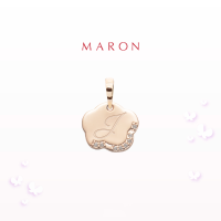 ราคา MARON Happy Me Pendant สร้อยคอเงินแท้ จี้ตัวอักษร ฝังพลอยเพทาย (17885364246)