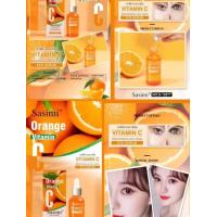 ราคา SASIMI Vitamin C S 12074 S 12077 ครีมทาหน้า เซรั่มวิตามินซี บำรุงผิวหน้า ซรั่มสำหรับบำรุงผิวรอบดวงตา (17402431256)