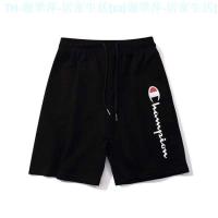 ราคา Champion 2022กางเกงขาสั้นสำหรับฤดูร้อนใหม่สำหรับผู้ชายและผู้หญิงกางเกงบางผ้าฝ้ายพิมพ์ลาย5นาทีคู่กางเกงขาสั้นหลวมของแท้ใหม่ (20241463399)