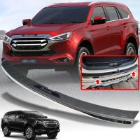 ราคา กันรอยท้าย ชายบันไดหลัง รุ่น อีซูซุ มิวเอ็กซ์ ALL NEW ISUZU MU X MUX ปี 2020 2021 สีดำด้าน โลโก้สีน้ำเงิน 1 ชิ้น (6406378076)