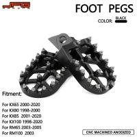 ราคา JFG Racingสีฟ้ารถจักรยานยนต์CNCที่รองเท้าเหยียบสำหรับKX65 KX85 00 07 KX80 98 00 KX100 98 07 RM65 RM100 2003 2007ForหมุดKX65 RM65เท้าKX85วาง100แป้นถีบจักรยานสิ่งสกปรกKX100 KX80 CNCอุปกรณ์เสริมมอเตอร์ไซ