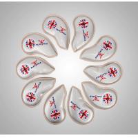 ราคา Promotions PLAYEAGLE Golf Iron Headcovers crystal Pu leather golf iron covers set (20025991467)