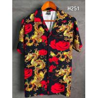 ราคา ต้อนรับตรุษจีน เสื้อฮาวายลายมังกร (21233182127)