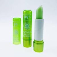 ราคา ลิปบาล์ม อโลเวร่า Aloe Vera 99 ลิปมัน ว่านหางจระเข้ ลิปว่าน ลิปเปลี่ยนสีชมพู เปลี่ยนสีได้ตามอุณหภูมิ (14413618062)