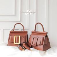 ราคา สินค้าพร้อมส่ง มีเก็บเงินปลายทาง กระเป๋าแฟชั่นสะพายข้าง Boy fashion Karl 24 (9914005383)