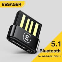 ราคา Essager USB บลูทูธ5 0 5 1สำหรับคอมพิวเตอร์พีซีดองเกิ้ลอะแดปเตอร์คีย์บอร์ดเมาส์ไร้สาย PS4 Aux เครื่องส่งสัญญาณเครื่องรับสัญญาณเสียงบลูทูธ (20120914556)