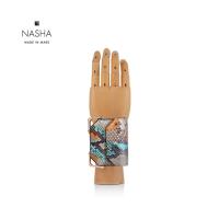 ราคา NASHA MADE IN MARS Watch Exotic Nemo กระเป๋าข้อมือหนังงูสีส้ม (2409768360)