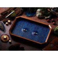 ราคา BEHOLDER Dice Tray Blue Leather Blue eye Octagon Dice Tray Faux Leather RPG Dice Tray Dungeons and Dragons Dice DnD Dice tray D D Dice (16475925777)