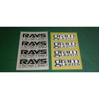 ราคา สติ๊กเกอร์ติดด้านล้อแม็ก RAYS GRAMLIGHTS งานตัดไดรคัทสะท้อนแสงงานพิมพ์ไดรคัทPVCเคลือบหน้า (18584582166)