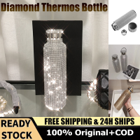ราคา จัดส่งรวดเร็ว ขวดกระติกน้ำร้อนเพชรสร้างสรรค์500มล ขวดน้ำสแตนเลสสมาร์ทกระติกน้ำสุญญากาศของขวัญสำหรับผู้ชายและผู้หญิง (10069741480)