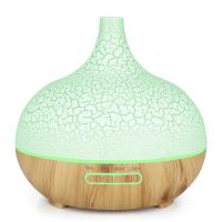 ราคา มาใหม่ มีรีโมท เครื่องพ่นไอน้ำอโรม่า Aroma Diffuser เครื่องพ่นควัน เครื่องเพิ่มความชื้น เครื่องพ่นไอน้ำ ความจุ 500 ml ไฟ 7 สี LED (12710654309)