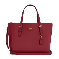 ราคา กระเป๋าถือ COACH แท้ ทรงสวย รุ่นใหม่ หนังแท้ มีสายยาว ปรับความยาวได้ COACH C4084 MOLLIE LEATHER TOTE 25 (12707419378)