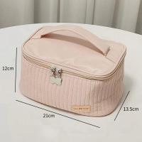 ราคา กระเป๋าเครื่องสําอางค์ ความจุขนาดใหญ่ กระเป๋าเครื่องสำอาง กระเป๋าใส่เครื่องสําอางค์ กระเป๋าออแกไนเซอร์ หนัง PU กันน้ํา (19469985337)