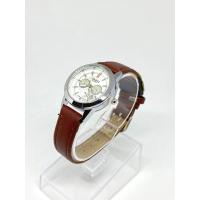 ราคา พร้อมกล่อง นาฬิกาข้อมือcasio ผู้หญิง นาฬิกาผู้ชาย นาฬิกาผู้หญฺิง สายหนัง สีน้ำตาล ระบบเข็ม แสดงวันที่ RC611 (4605306350)