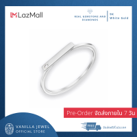 ราคา Pre Order Vanilla Jewel แหวนทองคำแท้ 9K เพชรแท้ เบลเยี่ยมคัท แหวนสไตล์มินิมอลติดนิ้ว สามารถสั่งทำตามไซส์ ใช้เวลา 7 วันทำการ (10292084386)