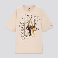 ราคา Uniqlo เสื้อยืดแขนสั้นพิมพ์ลายสําหรับผู้ชายและผู้หญิง Ut Basquiat X Wb 430542 (15247601462)