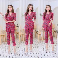 ราคา จั๊มขายาว จั๊มสีแดง Love lady (18516773183)