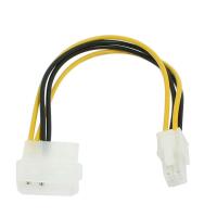 ราคา เมนบอร์ด Molex IDE 2 Pin To 4 Pin ATX P4 12V ATX CPU อะแดปเตอร์หัวต่อสายไฟสาย (9708627858)